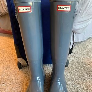 Tall Gloss Hunter Rain Boots